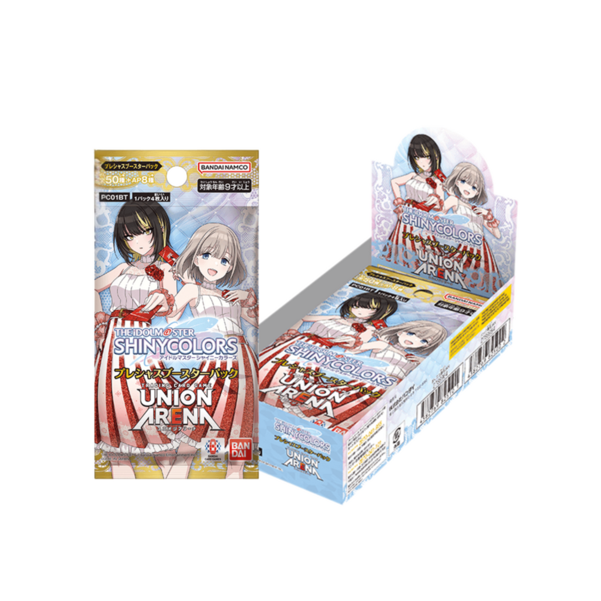 Union Arena TCG Booster [PC01BT] "IDOLM@STER SHINY COLORS"-Booster Pack-BANDAI-Ace Cards & Collectibles