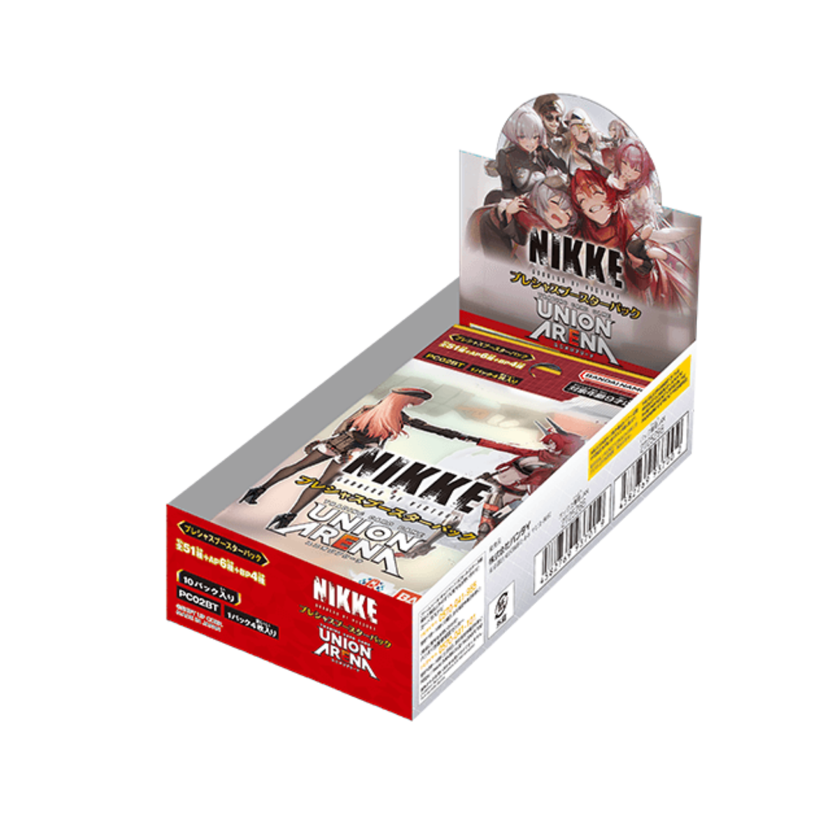 Union Arena TCG Booster [PC02] "Nikke"-Booster Box (10pcs)-BANDAI-Ace Cards & Collectibles