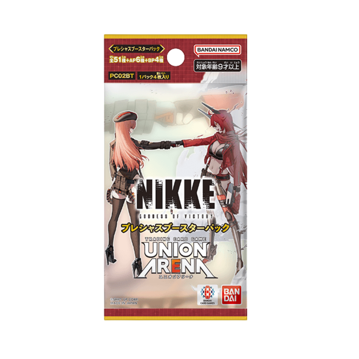 Union Arena TCG Booster [PC02] "Nikke"-Booster Pack-BANDAI-Ace Cards & Collectibles
