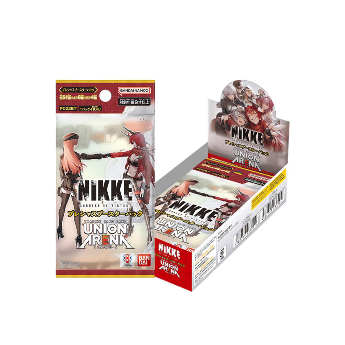 Union Arena TCG Booster [PC02] "Nikke"-Booster Pack-BANDAI-Ace Cards & Collectibles