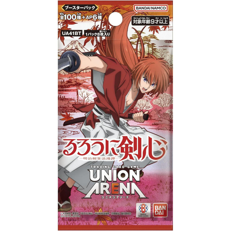 Union Arena TCG Booster [UA41BT] "Rurouni Kenshin"-Booster Pack-BANDAI-Ace Cards & Collectibles