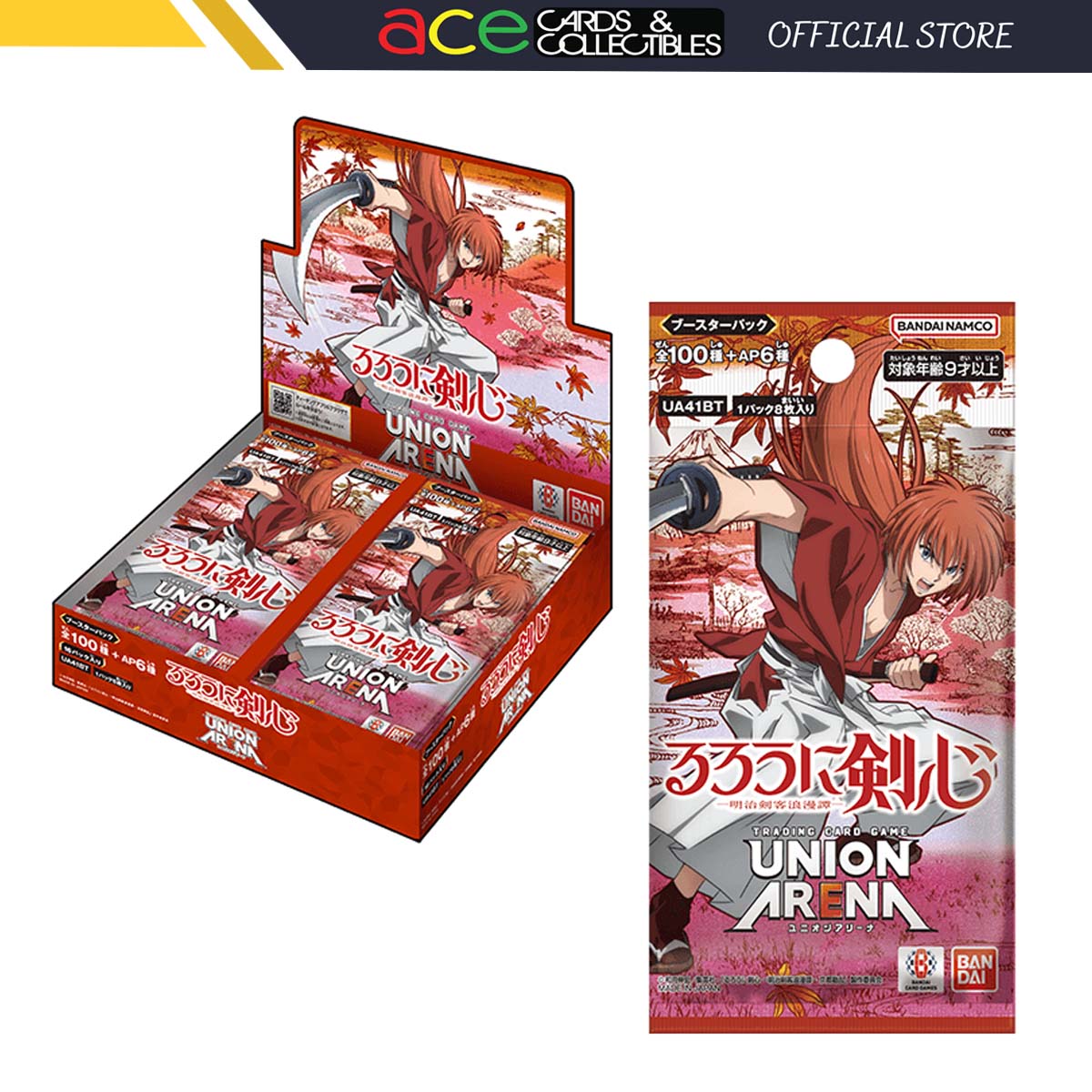 Union Arena TCG Booster [UA41BT] "Rurouni Kenshin"-Booster Pack-BANDAI-Ace Cards & Collectibles