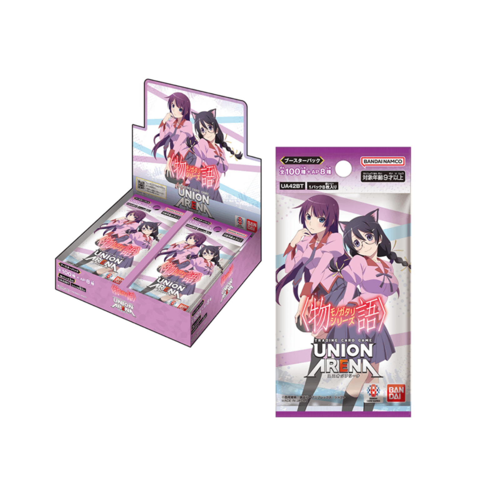 Union Arena TCG Booster [UA42BT] "Monogatari Series"-Booster Pack-BANDAI-Ace Cards & Collectibles