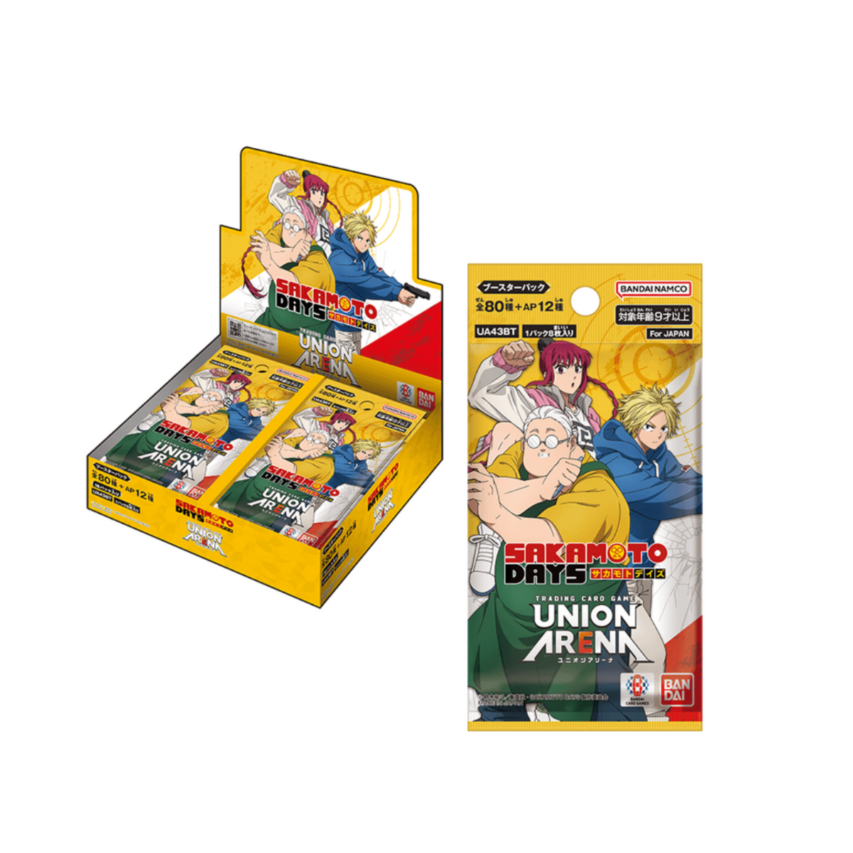 Union Arena TCG Booster [UA43BT] "Sakamoto Days"-Booster Pack-BANDAI-Ace Cards & Collectibles