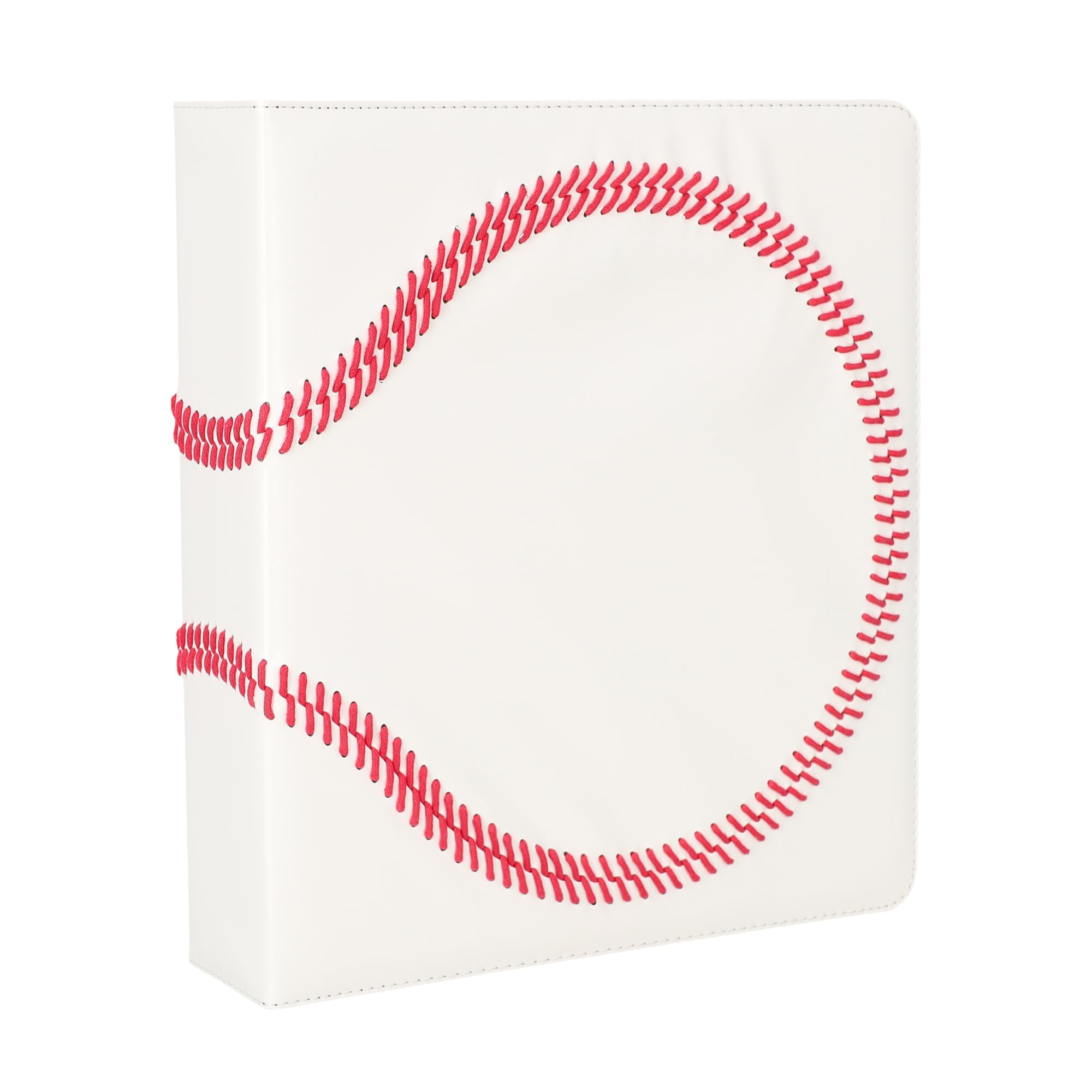 BCW 3 in. Album - Baseball Collectors Album - Premium White-BCW Supplies-Ace Cards & Collectibles