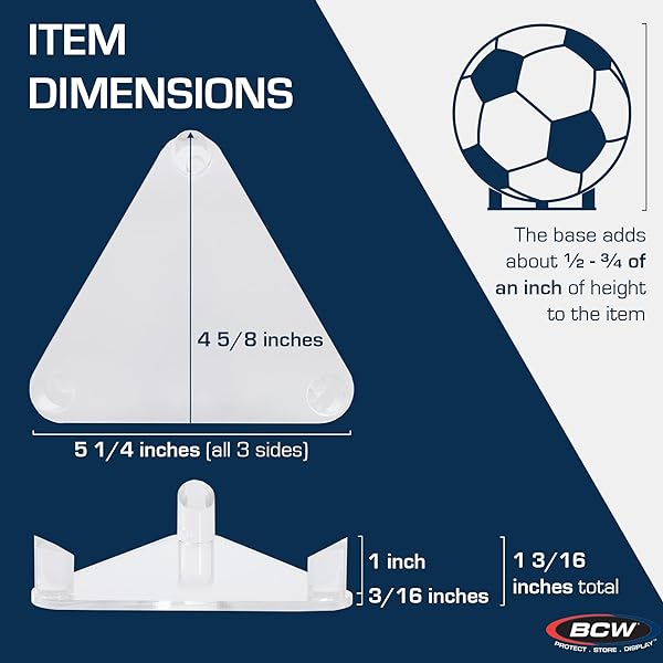 BCW Acrylic Ball Stand-BCW Supplies-Ace Cards & Collectibles