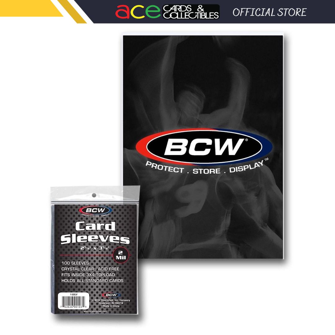 BCW Card Sleeves (Penny Sleeve)-BCW Supplies-Ace Cards &amp; Collectibles
