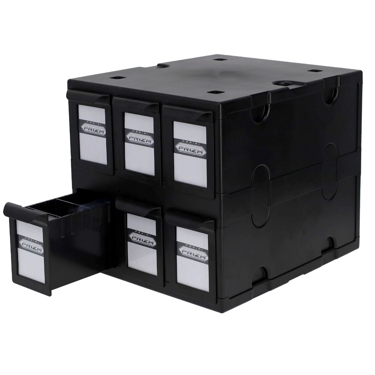 BCW Collectible 6 Drawer Card Catalog &quot;Black&quot;-BCW Supplies-Ace Cards &amp; Collectibles