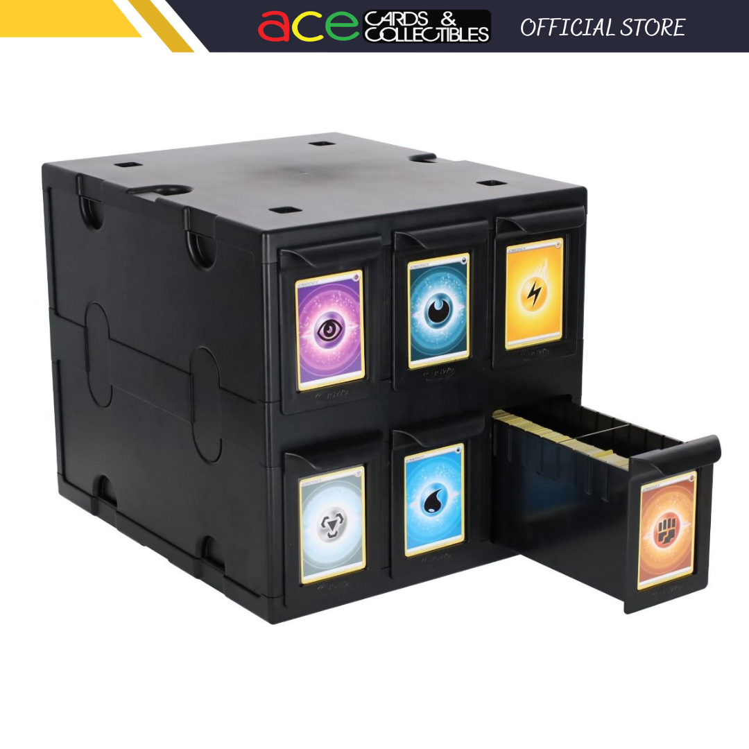 BCW Collectible 6 Drawer Card Catalog "Black"-BCW Supplies-Ace Cards & Collectibles