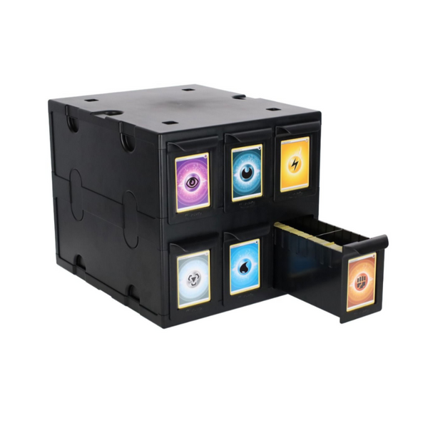 BCW Collectible 6 Drawer Card Catalog "Black"-BCW Supplies-Ace Cards & Collectibles