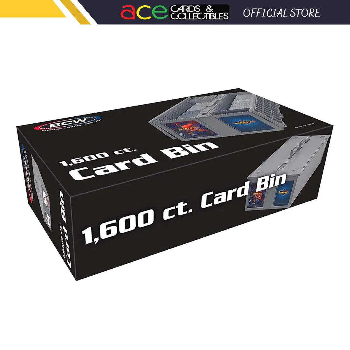 BCW Collectible Card Bin-1600-GRAY-BCW Supplies-Ace Cards & Collectibles
