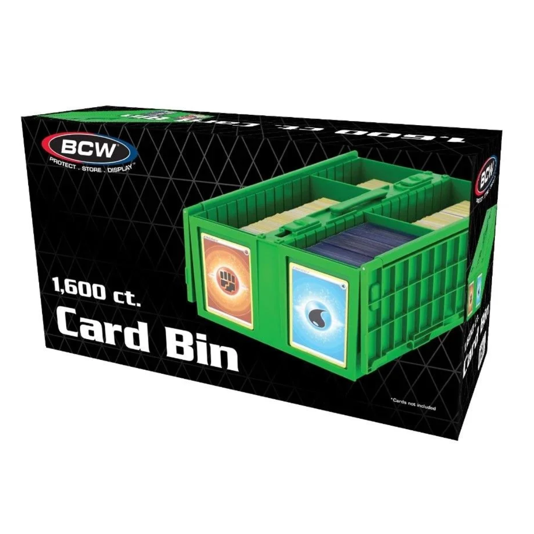 BCW Collectible Card Bin-1600-Green-BCW Supplies-Ace Cards &amp; Collectibles