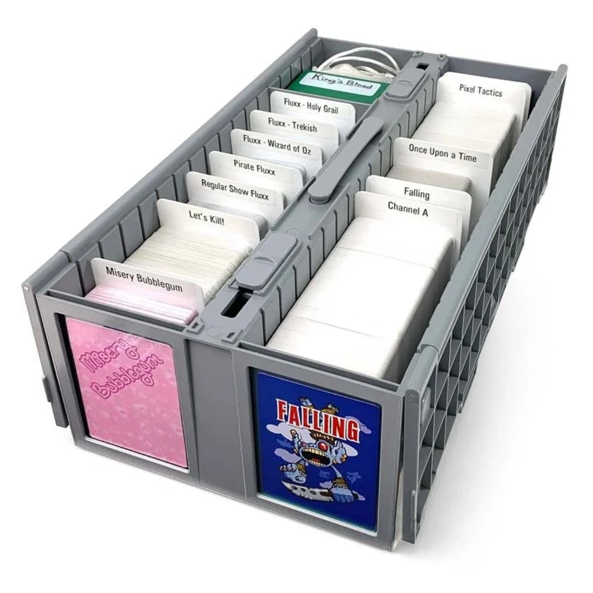 BCW Collectible Card Bin-1600-Grey-BCW Supplies-Ace Cards &amp; Collectibles