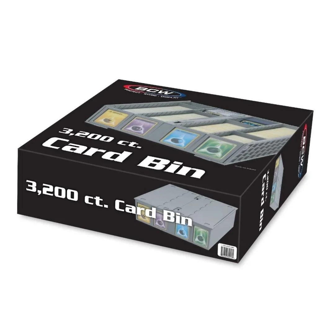 BCW Collectible Card Bin-3200-Grey-BCW Supplies-Ace Cards &amp; Collectibles