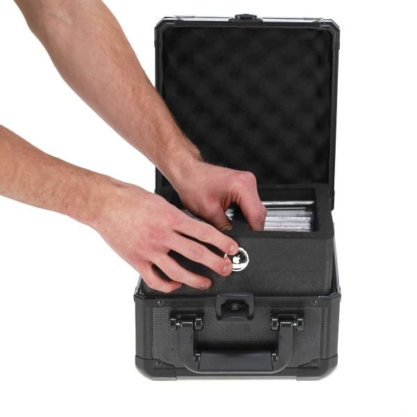 BCW Graded Latching Case-Two Row-Black - Ace Cards Sdn Bhd BCW Graded Latching Case-Two Row-Black - Ace Cards Sdn Bhd