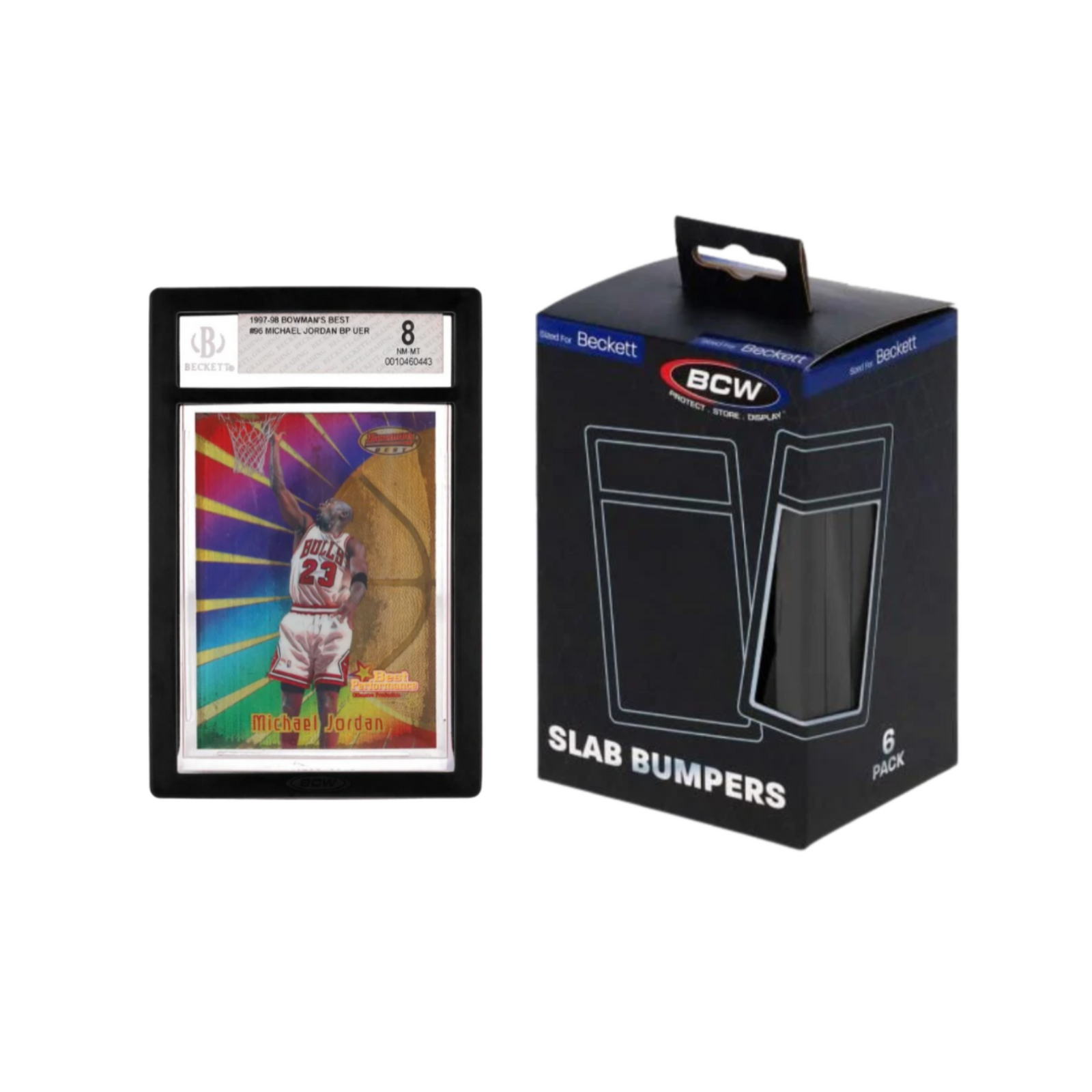 BCW Graded Slab Bumper -BGS Card- (Black)-Single Piece-BCW Supplies-Ace Cards & Collectibles