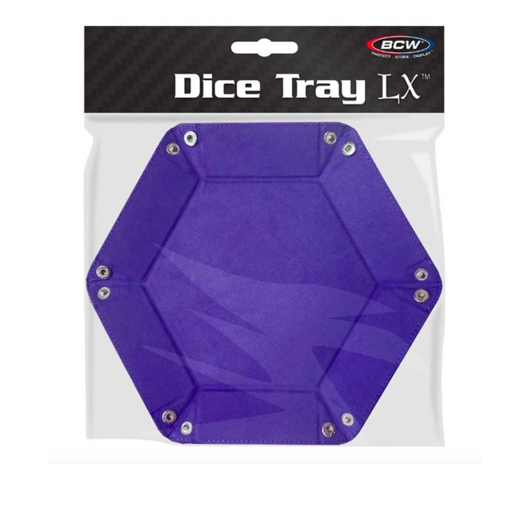 BCW Hexagon Dice Tray-Blue-BCW Supplies-Ace Cards &amp; Collectibles