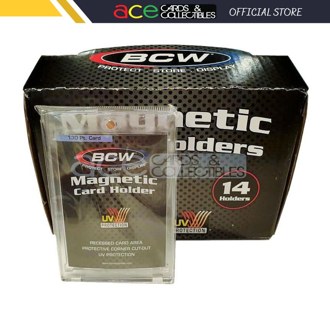 BCW Magnetic Card Holder - 130 PT (Whole Box 14pcs)-BCW Supplies-Ace Cards &amp; Collectibles