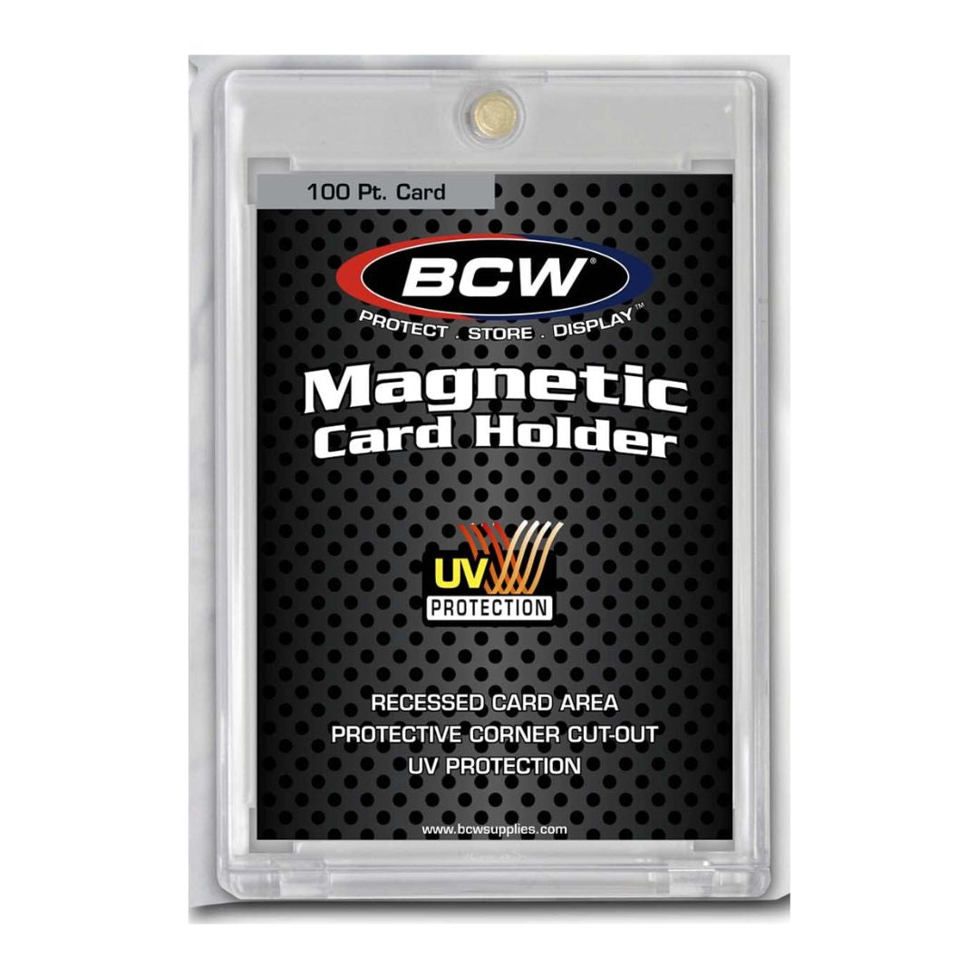 BCW Magnetic Card Holder - 35 PT/ 55PT/ 75PT/ 100PT/ 130PT/ 180PT/ 360PT (Loose 1 Pcs)-100PT-BCW Supplies-Ace Cards &amp; Collectibles