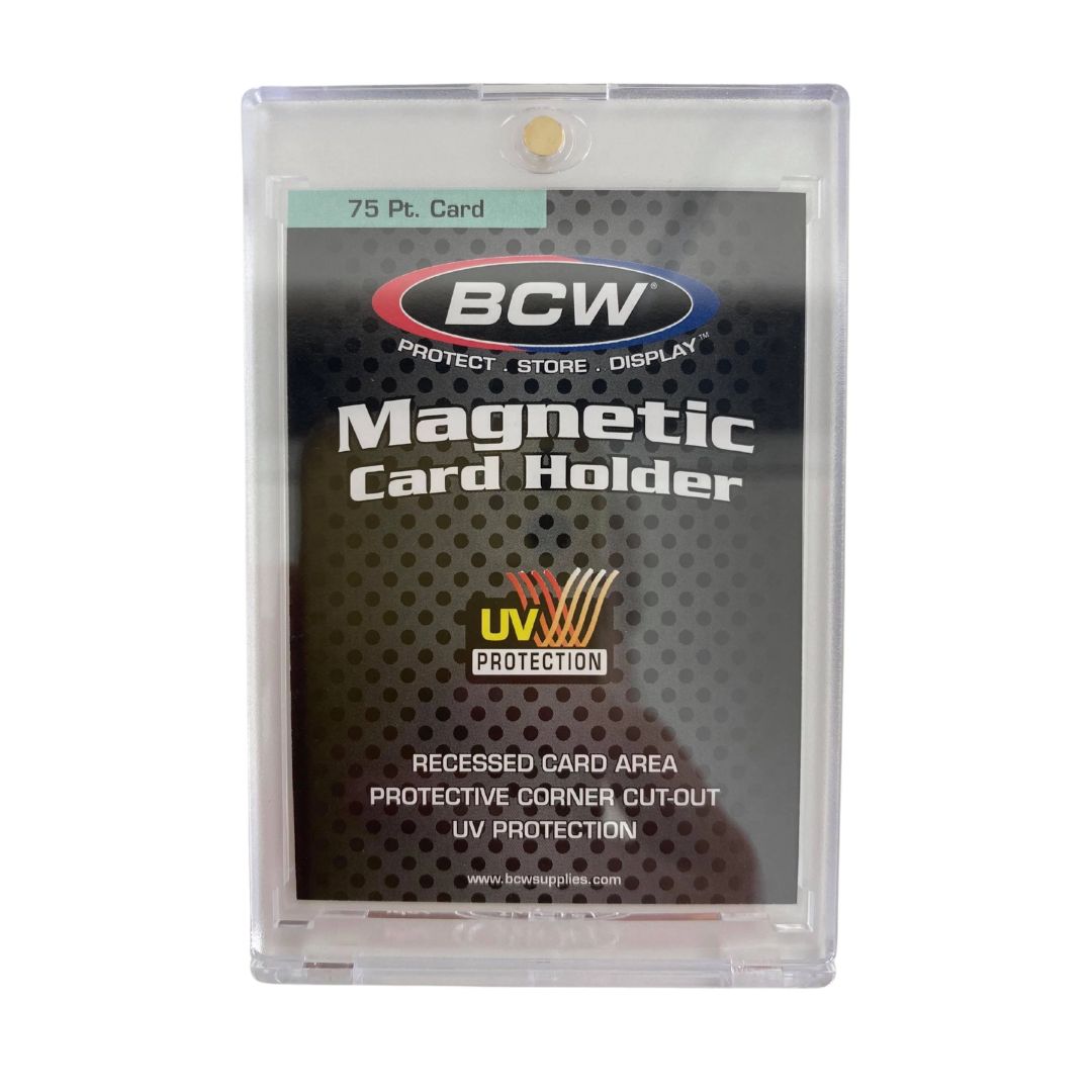 BCW Magnetic Card Holder - 35 PT/ 55PT/ 75PT/ 100PT/ 130PT/ 180PT/ 360PT (Loose 1 Pcs)-75PT-BCW Supplies-Ace Cards &amp; Collectibles