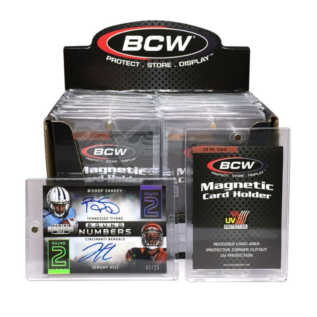 BCW Magnetic Card Holder - 35 PT/55PT/75PT/100PT/130PT/180PT/360PT (Whole Box)-35pt (20pcs)-BCW Supplies-Ace Cards &amp; Collectibles