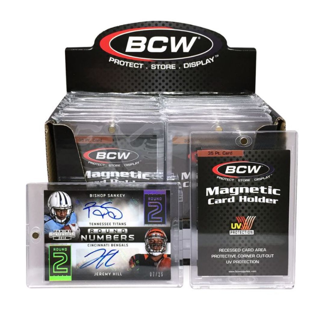 BCW Magnetic Card Holder - 35 PT/55PT/75PT/100PT/130PT/180PT/360PT (Whole Box)-35pt (20pcs)-BCW Supplies-Ace Cards & Collectibles
