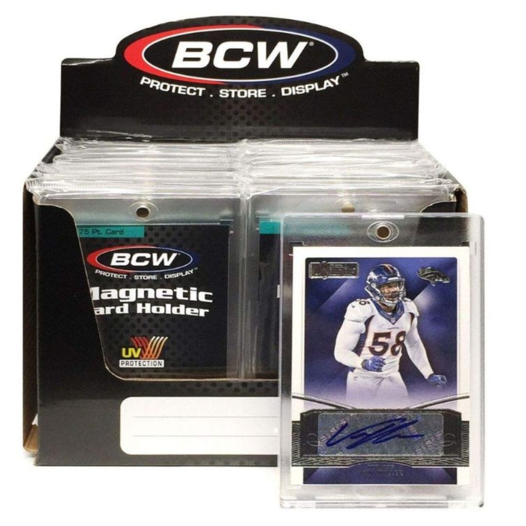 BCW Magnetic Card Holder - 35 PT/55PT/75PT/100PT/130PT/180PT/360PT (Whole Box)-75pt (18pcs)-BCW Supplies-Ace Cards &amp; Collectibles
