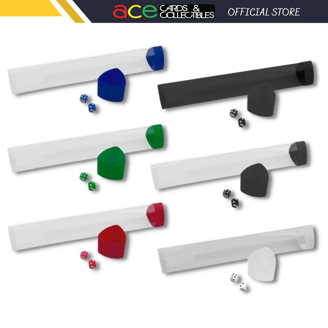 BCW Playmat Tube with Dice Cap-Black-BCW Supplies-Ace Cards & Collectibles