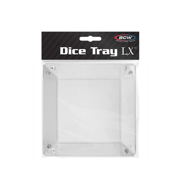 BCW Rectangular Dice Tray "White"-BCW Supplies-Ace Cards & Collectibles