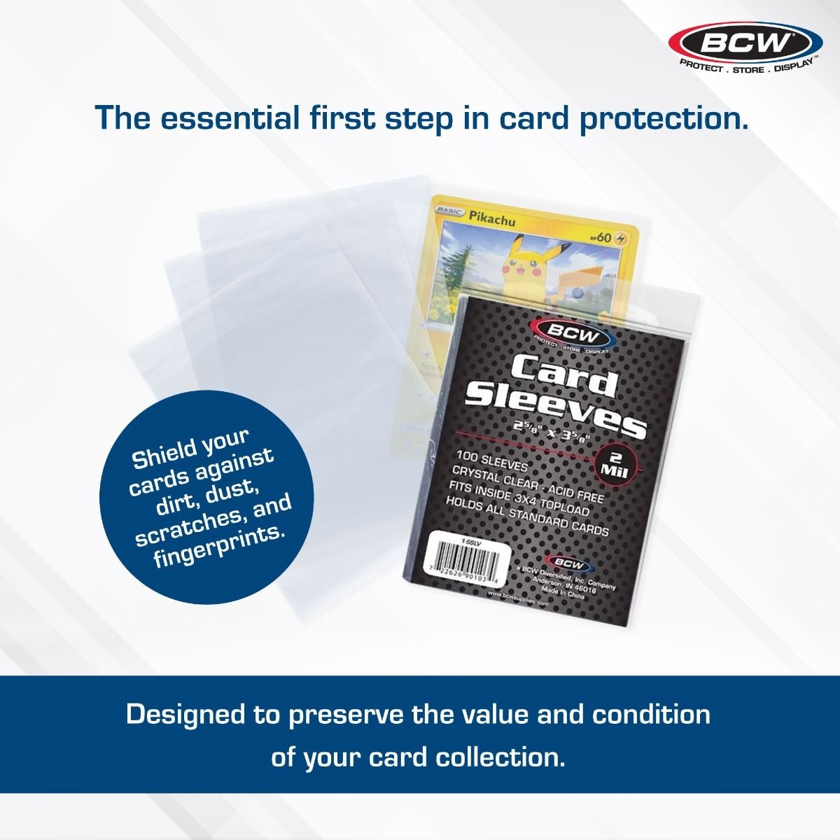 BCW Soft Penny Card Sleeves-BCW Supplies-Ace Cards & Collectibles