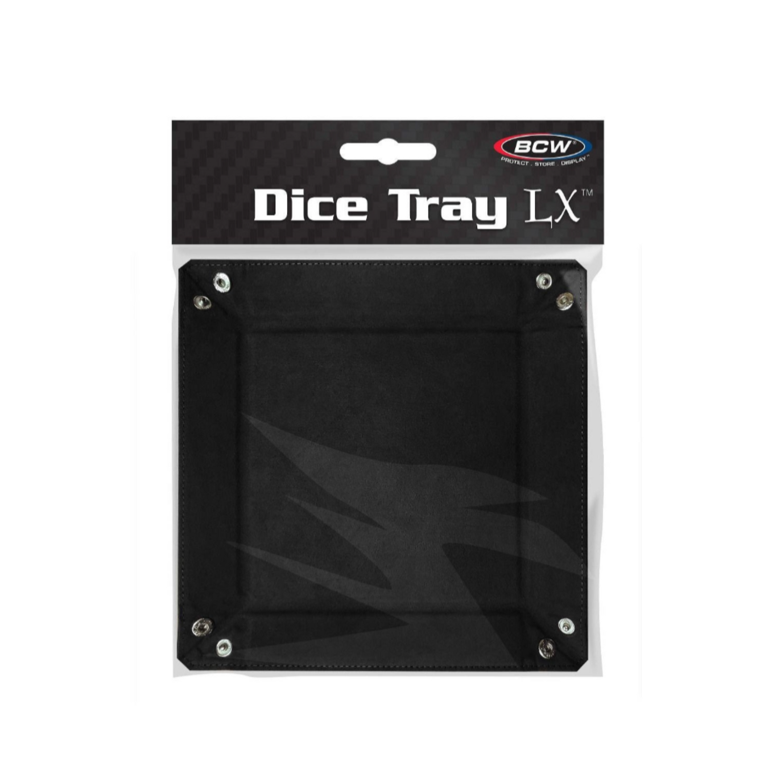 BCW Square Dice Tray - Black-BCW Supplies-Ace Cards & Collectibles
