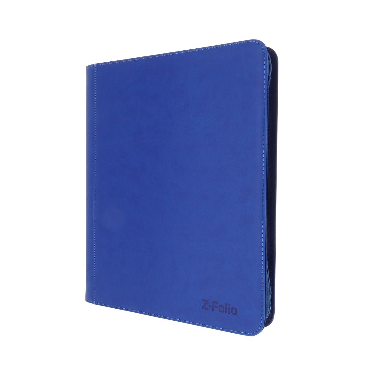BCW Z Folio 4-Pocket LX - Toploader Album-Blue-BCW Supplies-Ace Cards &amp; Collectibles