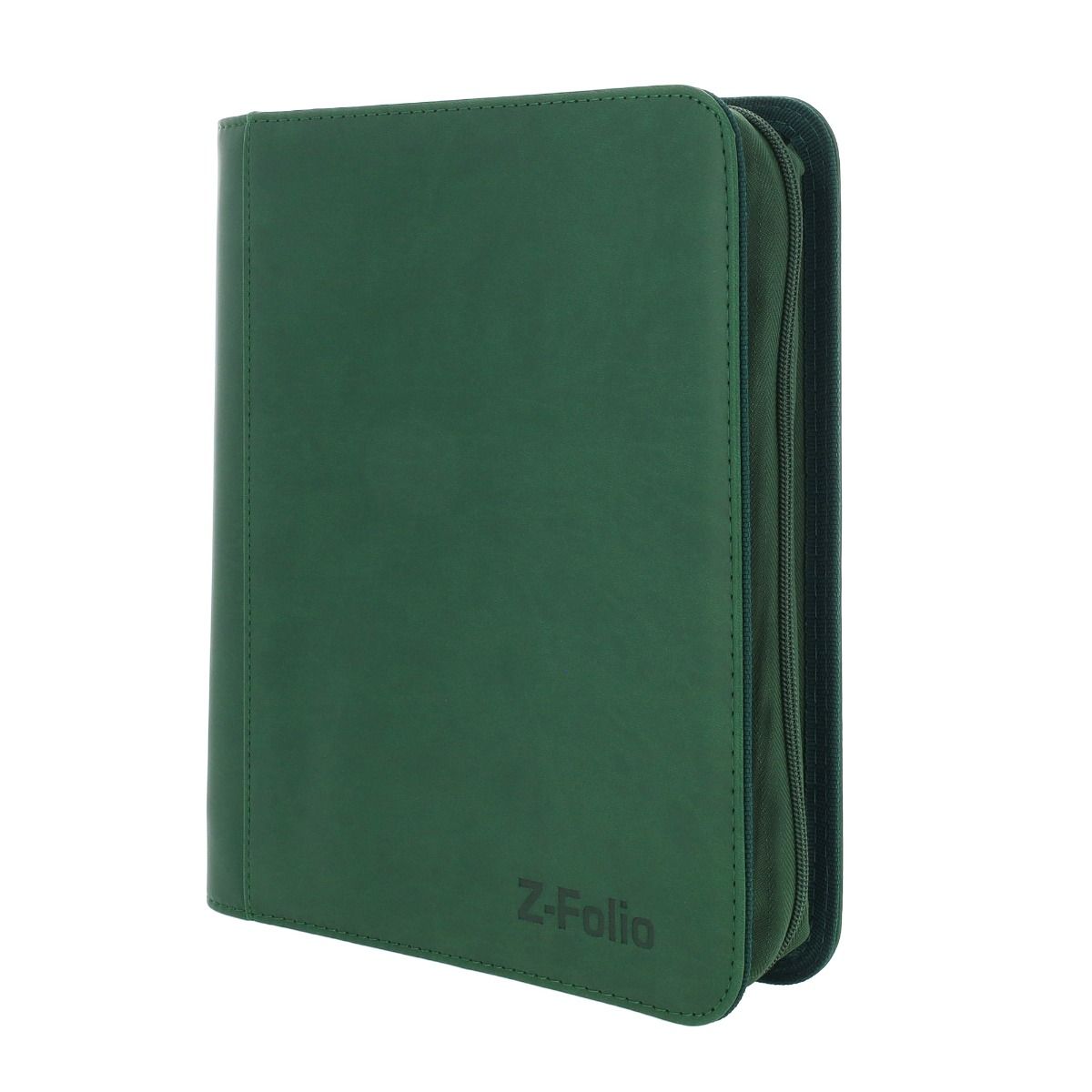 BCW Z Folio 4-Pocket LX - Toploader Album-Green-BCW Supplies-Ace Cards &amp; Collectibles