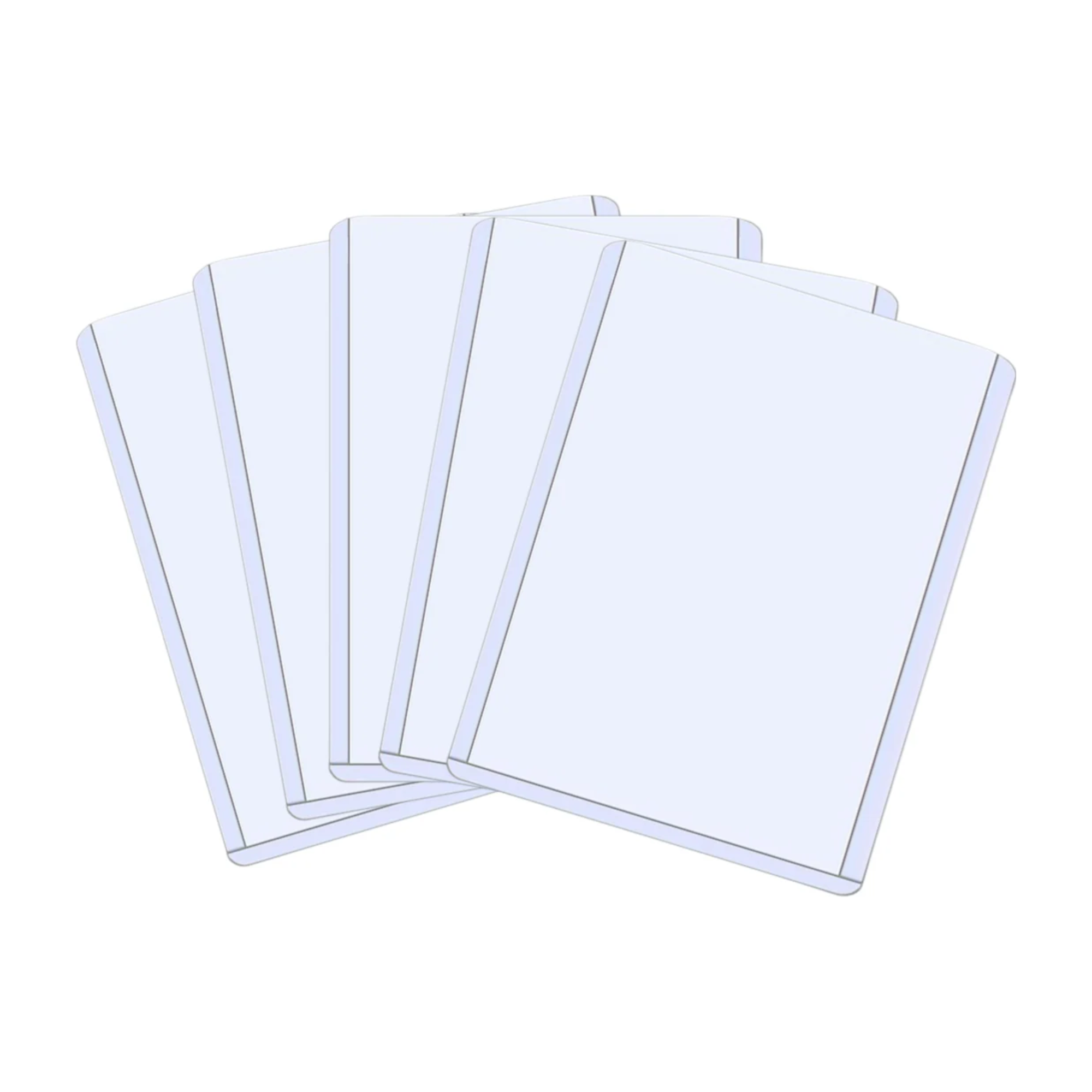 BCW/PYP Toploader Card Holder Standard 3" x 4" Loose Piece-1 Piece - Clear BCW-BCW Supplies-Ace Cards & Collectibles