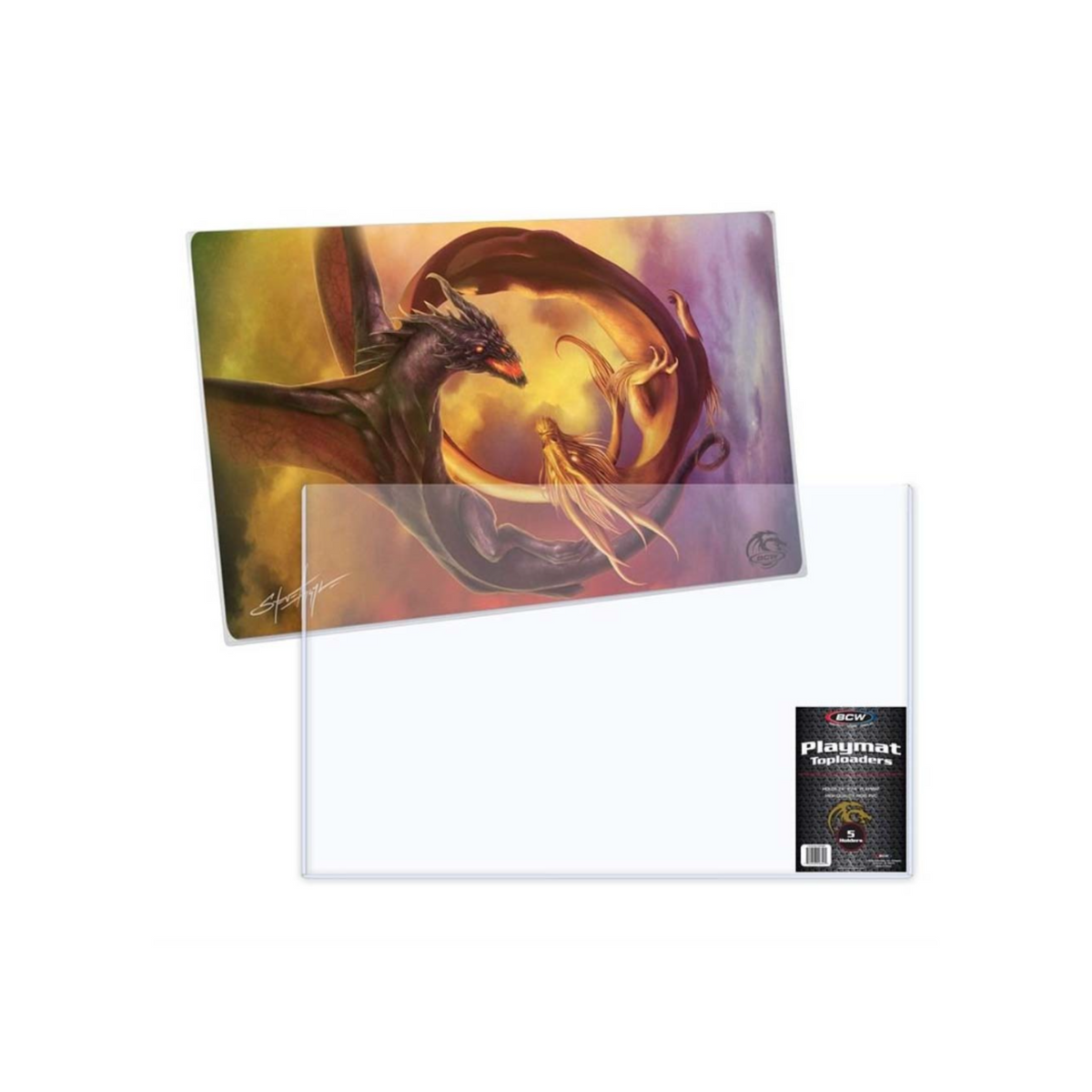 Playmat Topload Holder 24x14-BCW Supplies-Ace Cards & Collectibles
