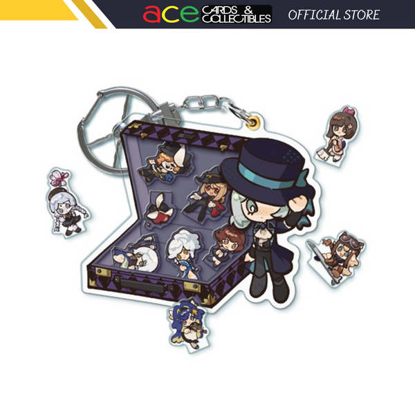 Reverse: 1999 Acrylic Keychain: Shakashaka Suitcase-BLUEPOCH-Ace Cards & Collectibles