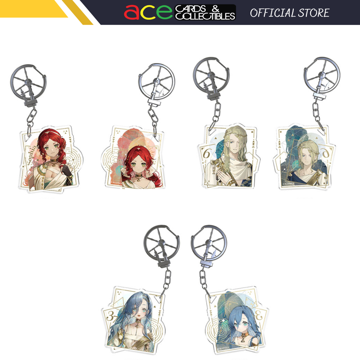 Reverse: 1999 Character Featured Acrylic Standee Mirror-Mirror of Time 6-BLUEPOCH-Ace Cards &amp; Collectibles