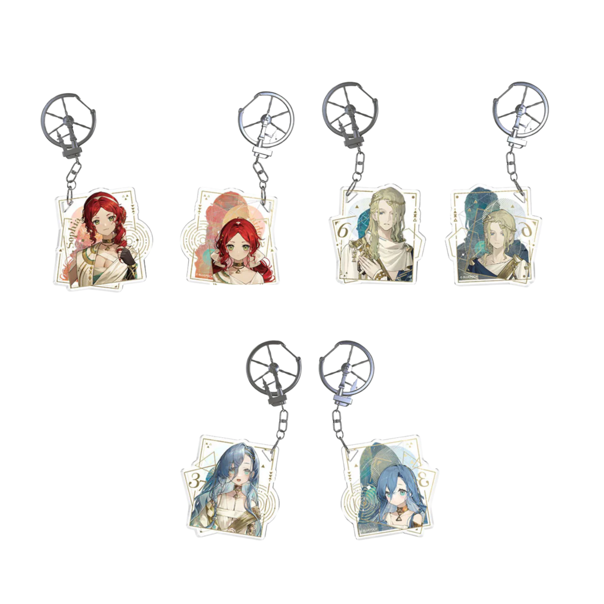 Reverse: 1999 Character Featured Acrylic Standee Mirror-Mirror of Time 6-BLUEPOCH-Ace Cards & Collectibles