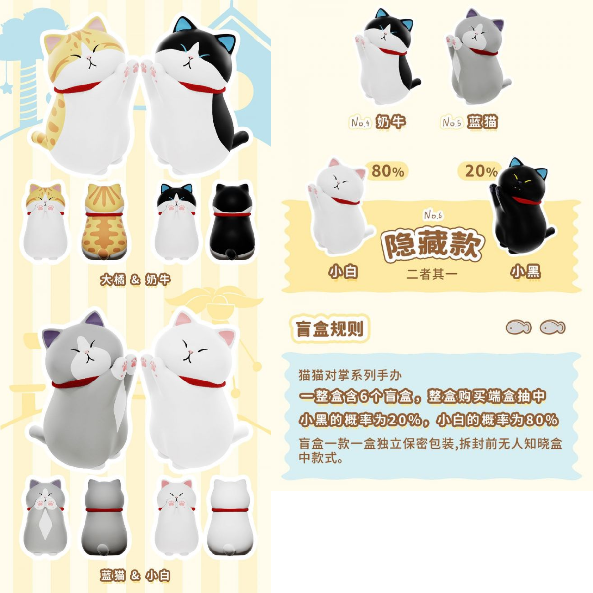 Mao Mao Dui Zhang Cat Action Figure Series-Single Box (Random)-BU2MA-Ace Cards & Collectibles