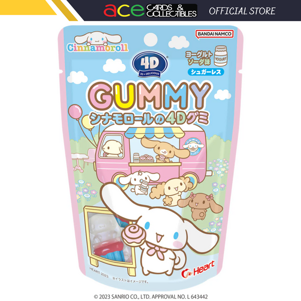 4D Gummy / Cinnamoroll-Single Pack (Random)-Bandai-Ace Cards & Collectibles