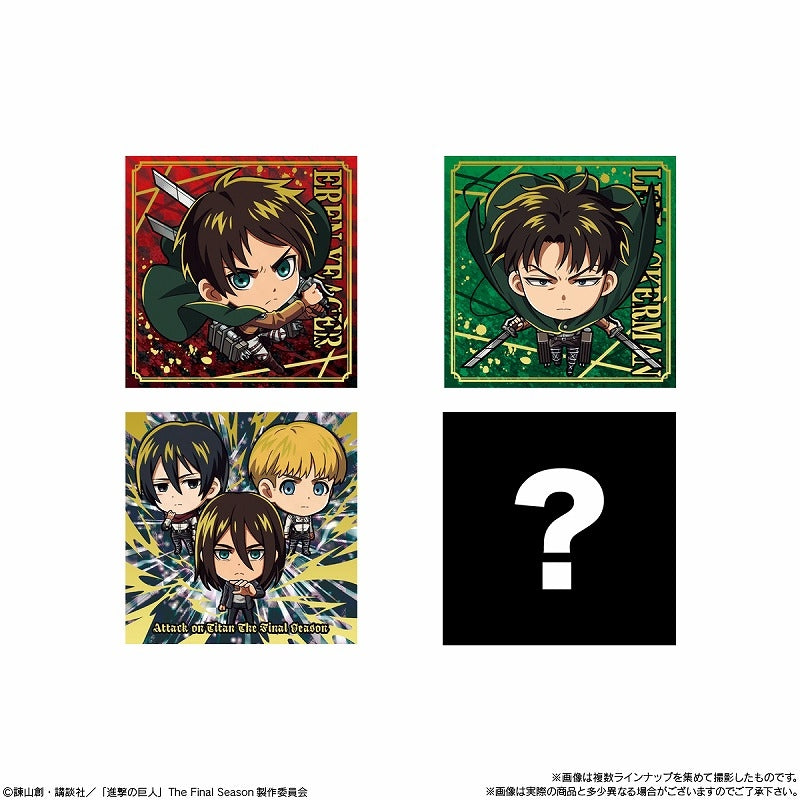 Attack On Titan Deformer Seal Wafer 1-Single Pack (Random)-Bandai-Ace Cards &amp; Collectibles