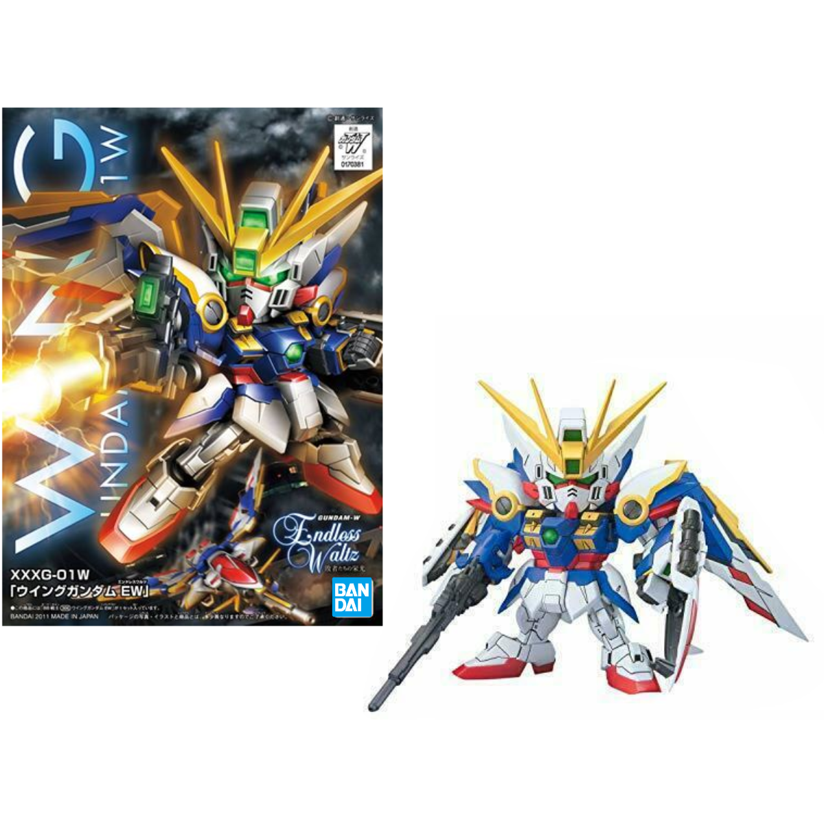 BB366 Wing Gundam EW Ver-Bandai-Ace Cards &amp; Collectibles