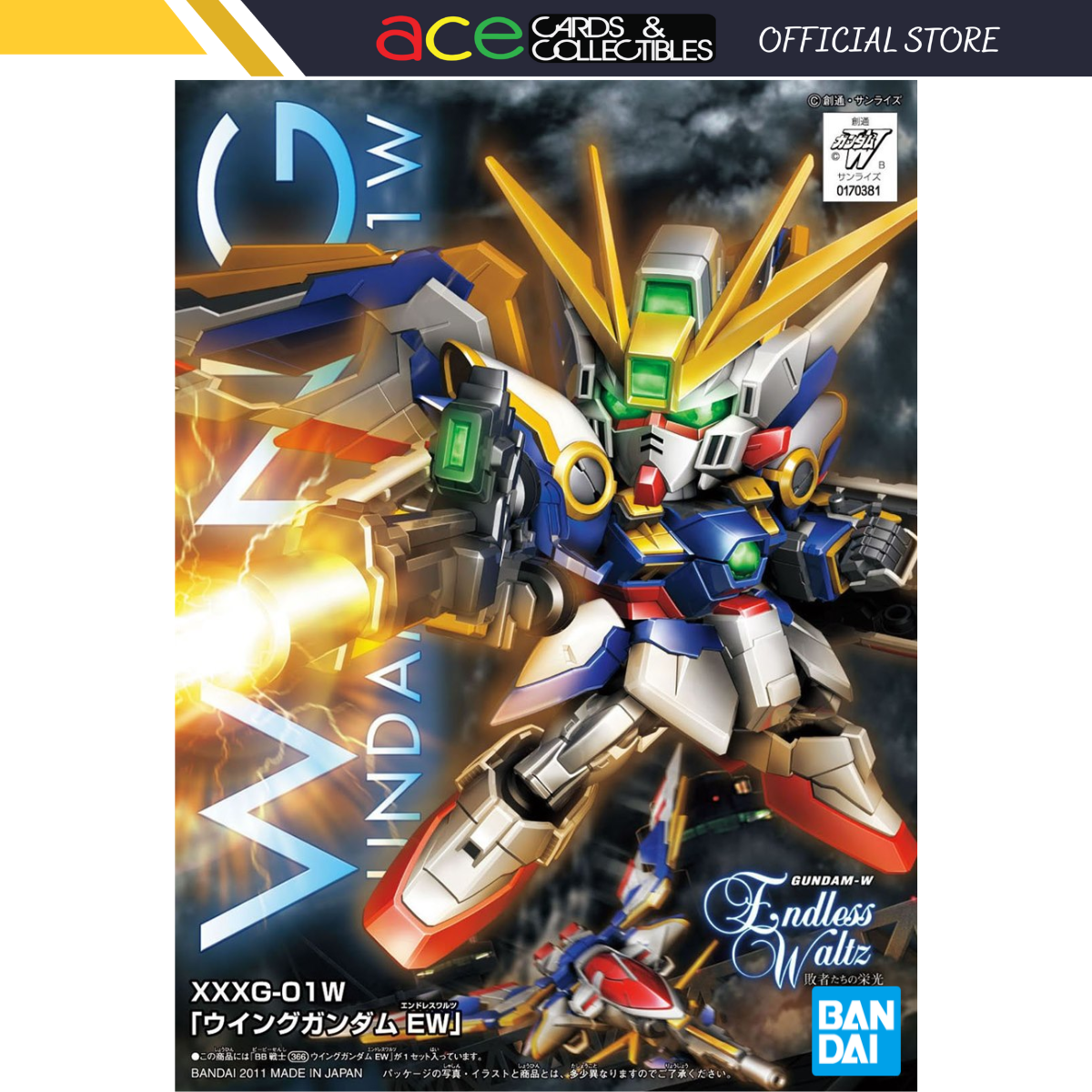 BB366 Wing Gundam EW Ver-Bandai-Ace Cards &amp; Collectibles