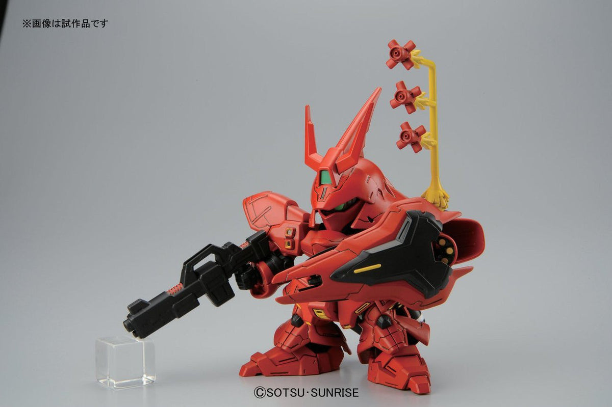 BB382 Gundam MSN-04 SAZABI Plastic Model Kit-Bandai-Ace Cards &amp; Collectibles