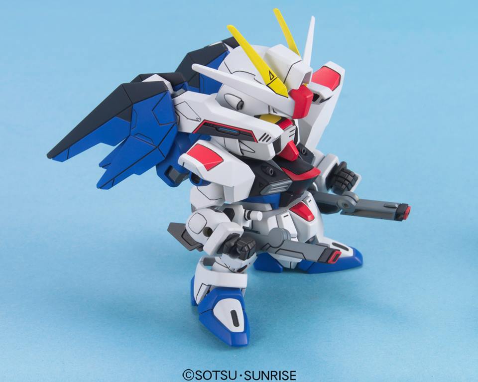 Bandai BB#257 Freedom Gundam-Bandai-Ace Cards &amp; Collectibles