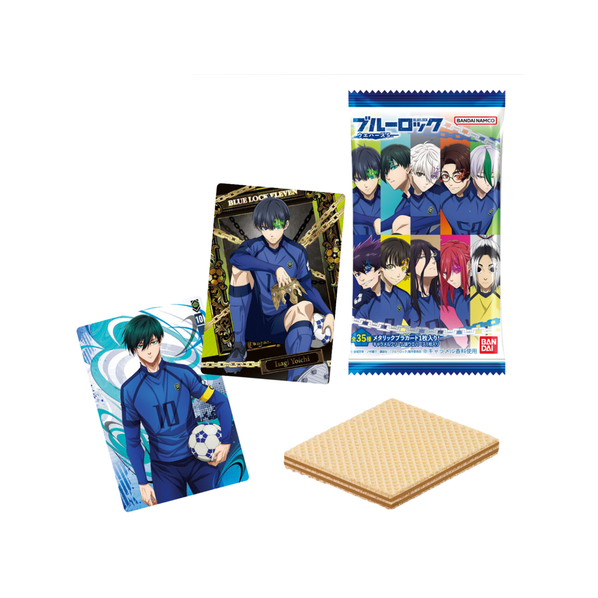 Bandai Blue Lock Wafer 5-Single Pack (Random)-Bandai-Ace Cards & Collectibles