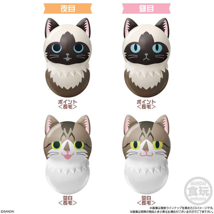 Bandai Candy "Coo'nyats Daruma Cat" Figure Vol.2-Single Pack (Random)-Bandai-Ace Cards & Collectibles