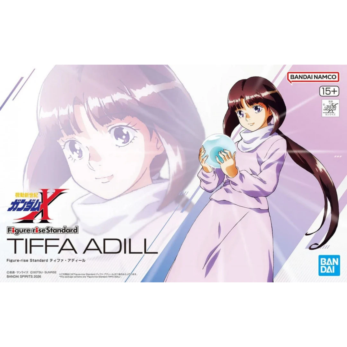 Bandai Figure-rise Standard Tiffa Adill (War After Gundam X)-Bandai-Ace Cards & Collectibles