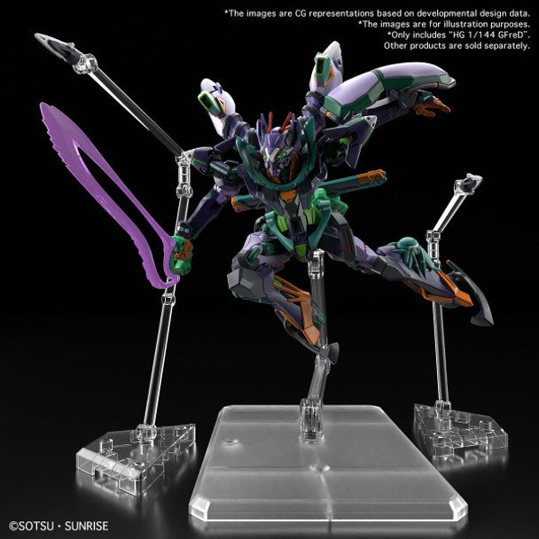 Bandai HG 1/144 Mobile Suit Gundam GQuuuuuuX "GFreD"-Bandai-Ace Cards & Collectibles