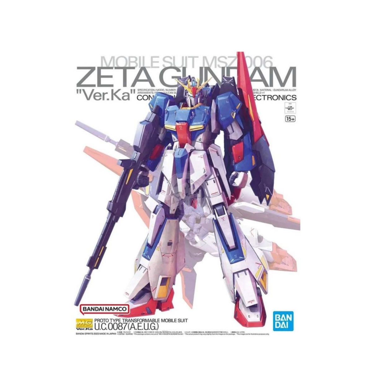 Bandai Metal Build Zeta Gundam Figure "Mobile Suit Zeta Gundam"-Bandai-Ace Cards & Collectibles